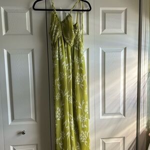 Sincerely Jules Olive Smocked Dress